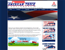 Tablet Screenshot of amertruck.com